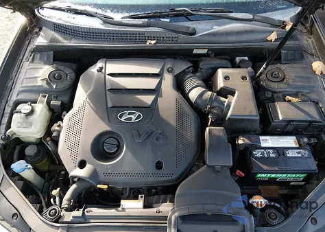 2009 Hyundai Sonata Limited V6 z USA, uszkodzony, nr VIN 5NPEU46F89H570129